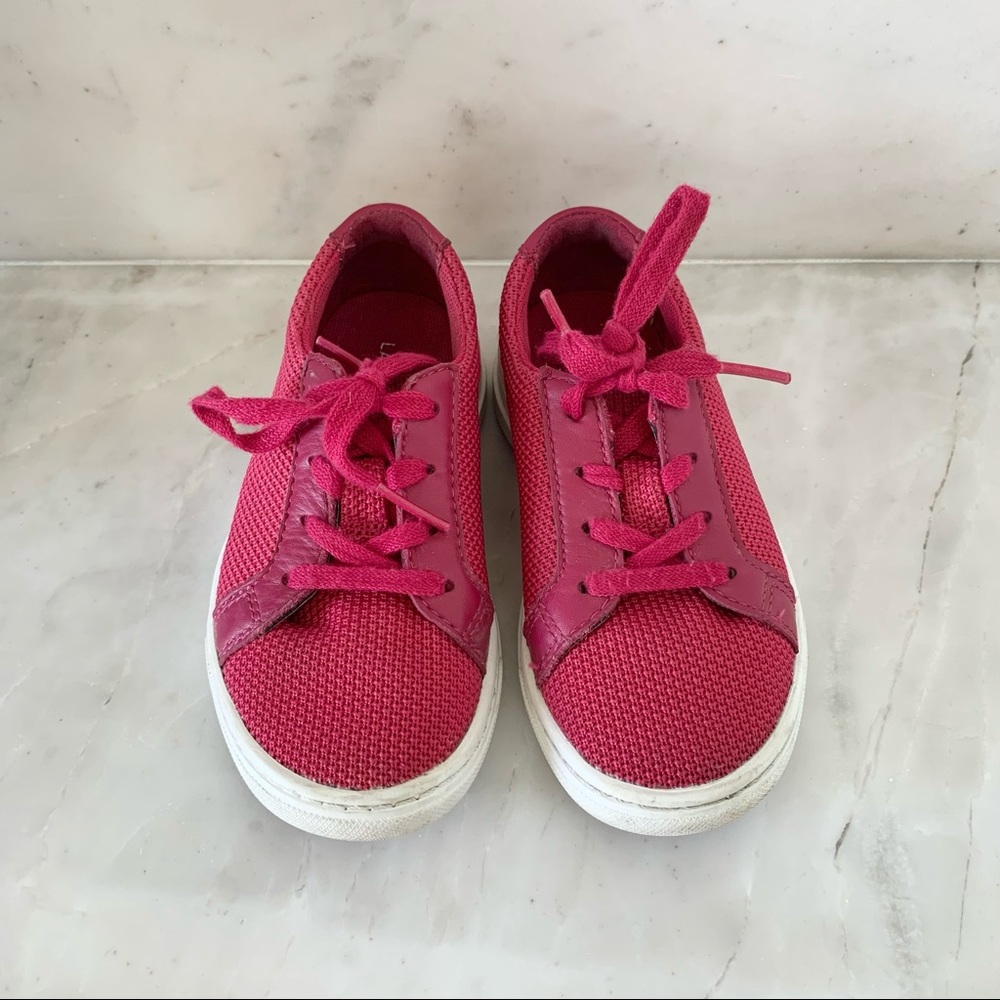 Pink LaCoste Girls Shoes size 8